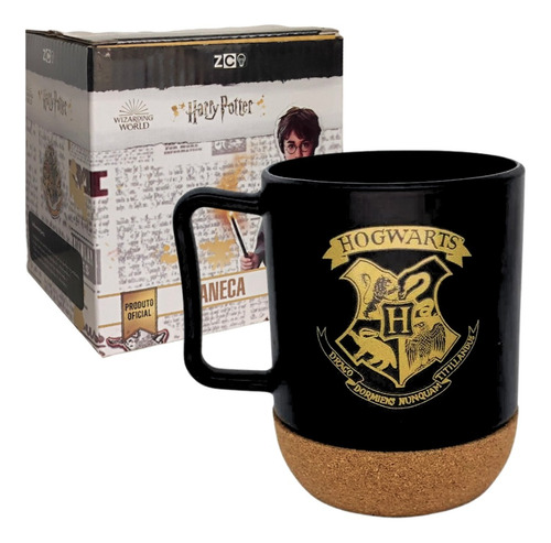 Caneca Corky 350ml Fosca Hogwarts Harry Potter Original