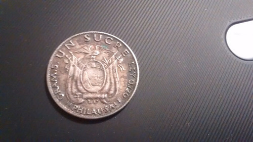 Moneda De Ecuador 1 Sucre 1934 0.720 Ceca Philausa (p30 (Usado)