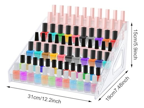 Organizador De Esmalte De Uñas De 84 Botellas Con 7 Capas, O