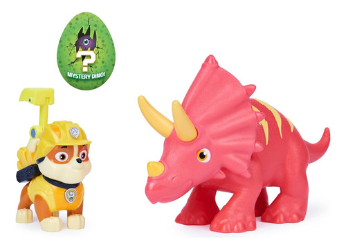 Rubble And Triceratops Paw Patrol 