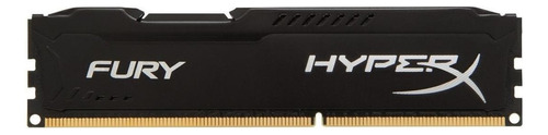Memoria RAM Fury DDR3 gamer color negro  4GB 1 HyperX HX316LC10FB/4