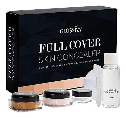 Glossiva  Corrector De Piel  Impermeable  Para Manchas Osc