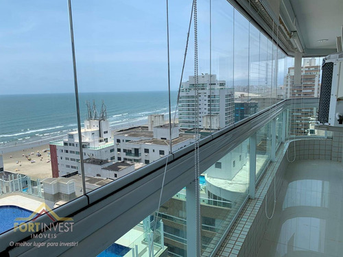 Imagem 19 de 30 de Apartamento Duplex Com 3 Dormitórios À Venda, 350 M² Por R$ 1.890.000,00 - Canto Do Forte - Praia Grande/sp - Ad0007