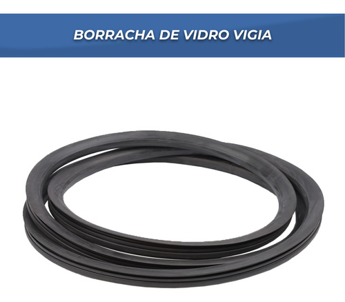 Par Borracha Parabrisa E Vigia Sem Friso Gol 1980 A 1994