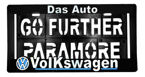 Par Portaplaca Tip Americano Volkswagen Go Further Paramore