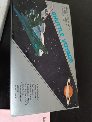 Shuttle Voyage Game And Watch Con Calculadora (Usado)
