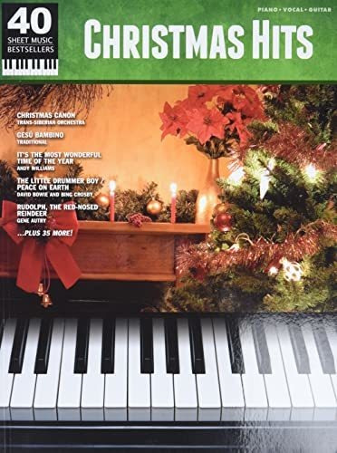 Book : Christmas Hits 40 Sheet Music Bestsellers Series -..