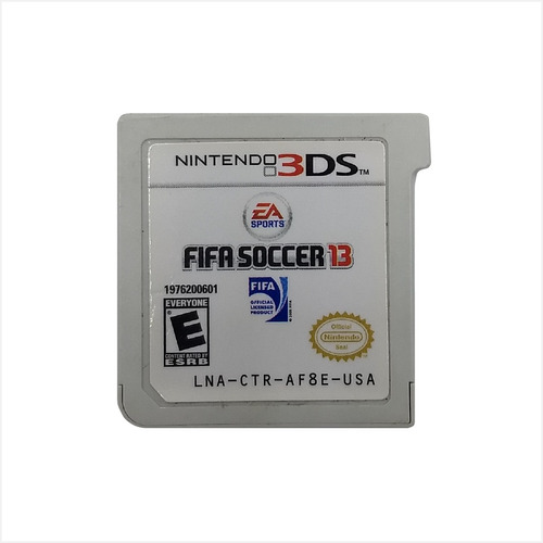 Jogo Fifa Soccer 13 (sem Capa) - Nintendo 3ds - Usado