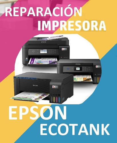 Servicio Tecnico Para Impresoras Epson Ecotank Serie L1210, 