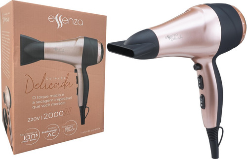 Secador De Pelo Essenza 2000w Tourmaline Ion Profesional