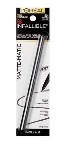 Delineador Infallible Matte-matic 514 Taupe Grey L'oreal