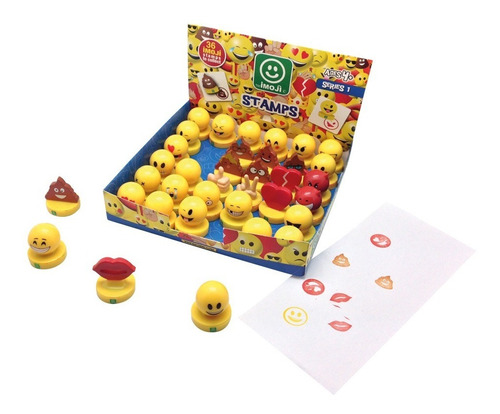 Pmi 5060 Caja De Sellos Emoji 36 Piezas 