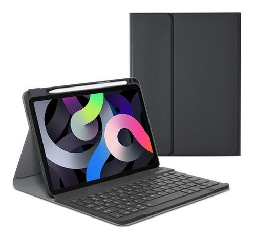 Funda Con Teclado Con Ñ Para iPad 9.7 5ta Y 6ta Generación Ñ