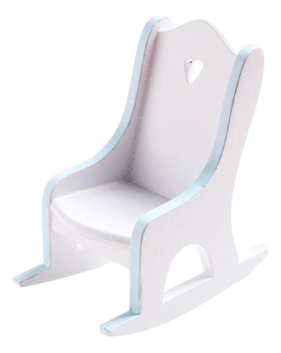 Silla Mecedora De Muebles De Balancín For Niños Blancos .