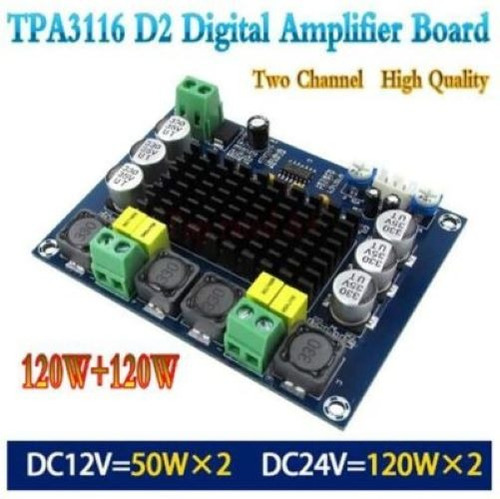 Módulo Amplificador Audio Tpa3116d2 2 Ch 12v 24v Arduino
