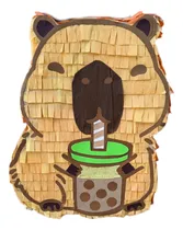 Comprar Piñata Party Time - Colorida Y Divertida Capibara Amarillo Capibara 2 Capibara 40cm