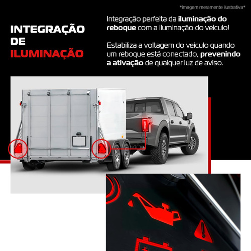 Módulo Iluminação De Engate Carretinha Sentra 19 20 21 22 23