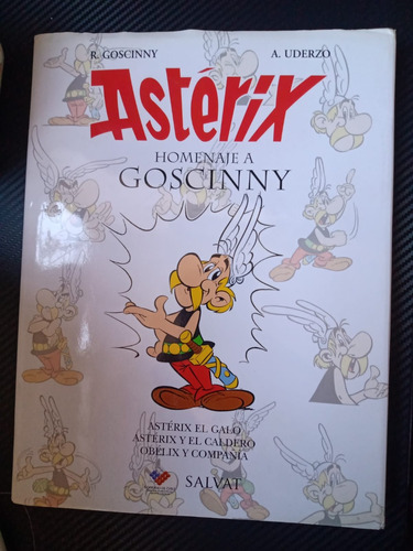 Comic Astérix/ Homenaje A Goscinny/ Tapa Dura/ 166 Pag.