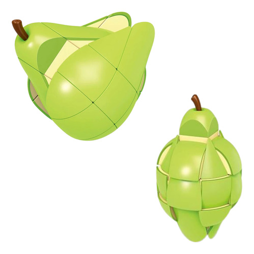Set De Cubos De Frutas Limón, Durazno, Pera, Naranja