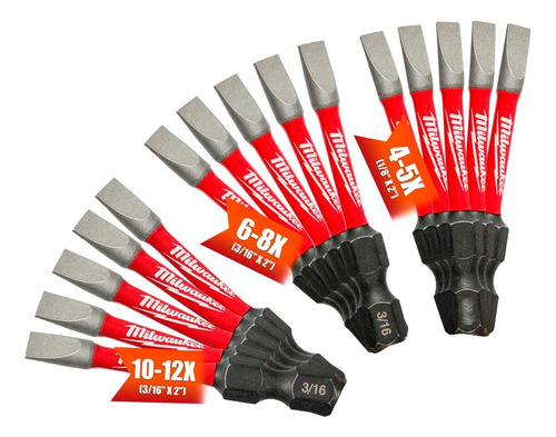 Juego Puntas De Impacto Sl Shockwave Milwaukee 15pzs