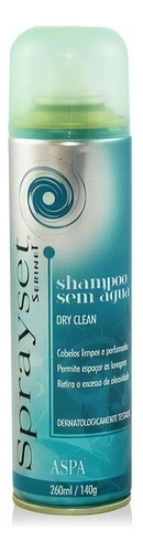  Shampoo A Seco Dry Clean Sprayset - Aspa Cosméticos - 260ml