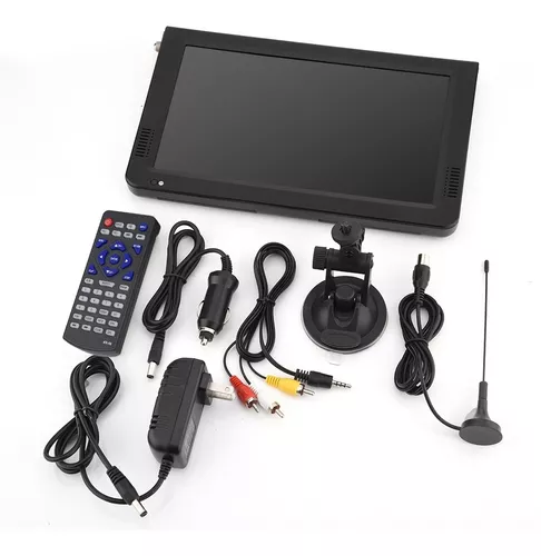 Acogedor TV para coche, 10 pulgadas 1080P HDMI portátil Smart TV, ATSC Car  Digital TV, estéreo de alta sensibilidad, sintonizador de TV digital