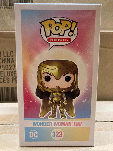 Golden Armor 323 Wonder Woman 1984 Funko Pop Gal Gadot Dc