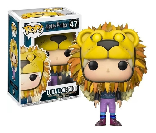 Figura de acción  Luna Lovegood Lion Hat de Funko Pop! Movies