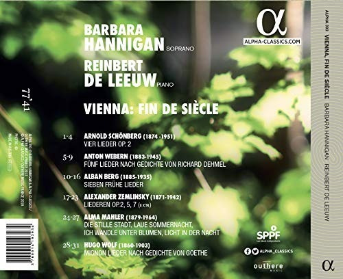 Mahler / Hannigan / Leeuw Vienna Fin De Siecle Usa Import Cd