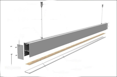 Imagem 1 de 6 de Luminária Led Mid Bay Pendente E Sobrepor 32 Watts 4160 Lum