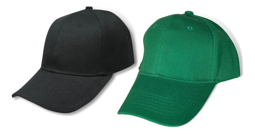 2 Gorras Infantiles Beisbol Lisas Económicas Para Bordar