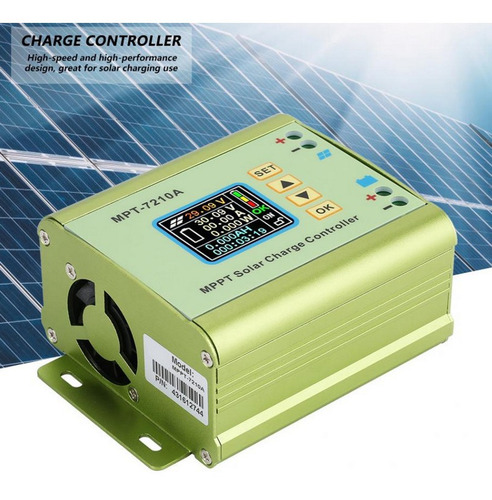 Microcontrolador Solar Mppt Regulador Carga Baterías Litio