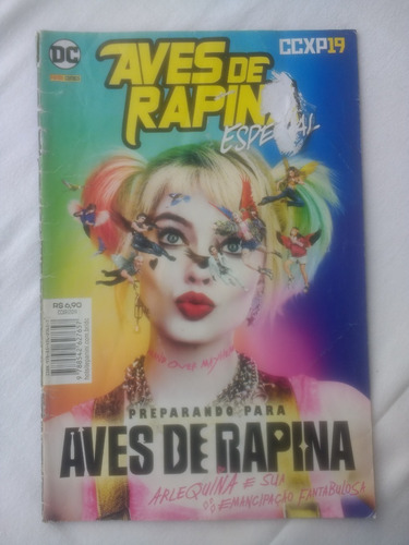 Aves De Rapina Especial - Ccxp19 - Arlequina - Ed Panini (Usado)