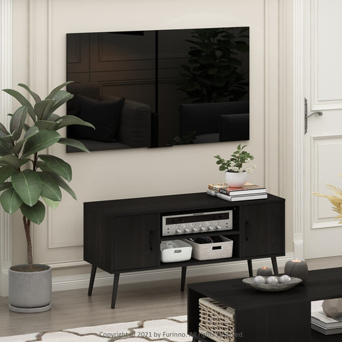 Furinno Para Tv De 55 Pulgadas Centro De Entretenimiento Con
