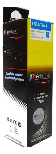 Tinta Printline 504/544 C/y/m C Con Epson