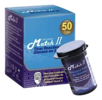 Comprar Tiras Reactivas Glucometro Medidor De Glucosa Match Il X50u 