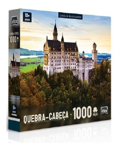 Quebra Cabeça Puzzle 1000 Peças Castelo De Neuschwanstein
