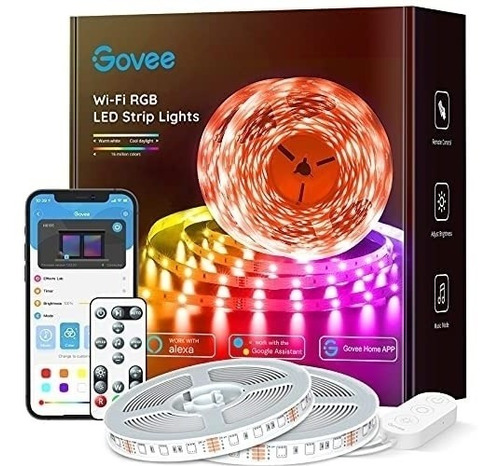 Cinta De Luces Led Rgb, 20 M - Compatible Con Alexa