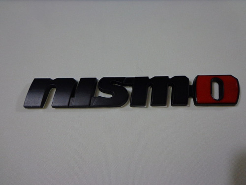 Emblema Nissan Nismo Jdm Emblema De Metal Nismo Color Negro