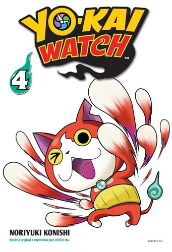 Yo-Kai Watch Vol. 04, de Konishi, Noriyuki. Editora Panini Brasil LTDA, capa mole em português, 2017