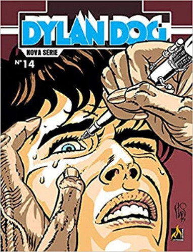 Dylan Dog Nova Série - Volume 14 - Vol. 14: A Caligrafia Da Dor, De Cavaletto, Andrea. Editora Mythos, Capa Mole Em Português