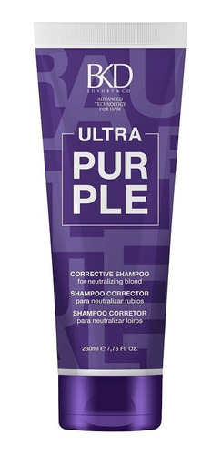 Shampoo Matizador Bkd Corrector Ultra Purple X 230 Ml