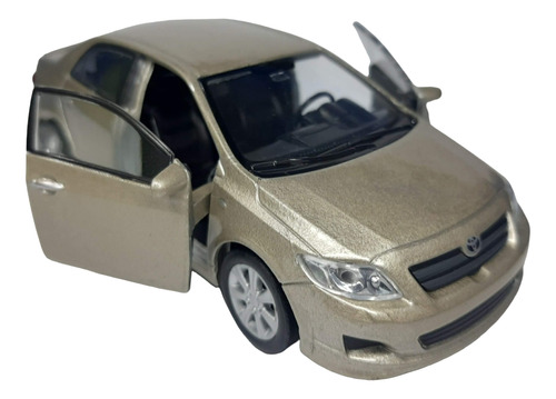 Miniatura Carro De Ferro Toyota Corolla 12cm Coleção