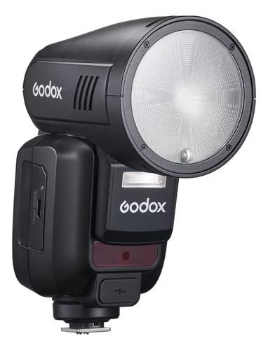 Flash Speedlite Godox V100 Ttl Para Nikon Com Nota Fiscal