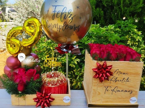 Imagen 10 de 10 de Cajas De Madera Huacales Guacales Arreglos Gifts Box Corazon