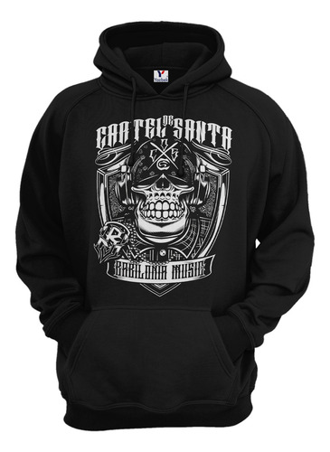 Sudadera Cartel De Santa, Unisex Con Capucha 03