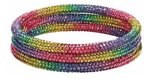 Brazalete - Zitulry Crystaldust Bangle Bracelets For Women S