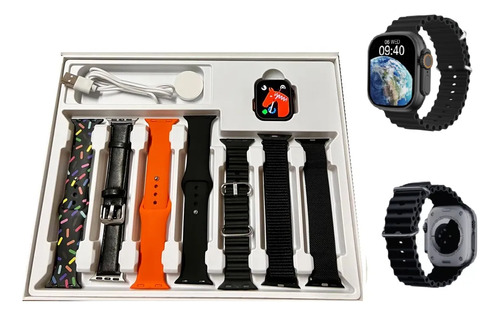 Relógio Smartwatch Hw Ultra Mini 2 Com 7 Pulseiras Chatgpt