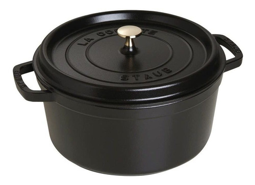 Staub Olla De Hierro Cocotte Redonda De 6-1/4 Cuartos De Gal