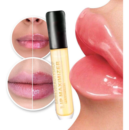 Labial Gloss Voluminizador Labios Brillo Con Colágeno Karité Color Incoloro